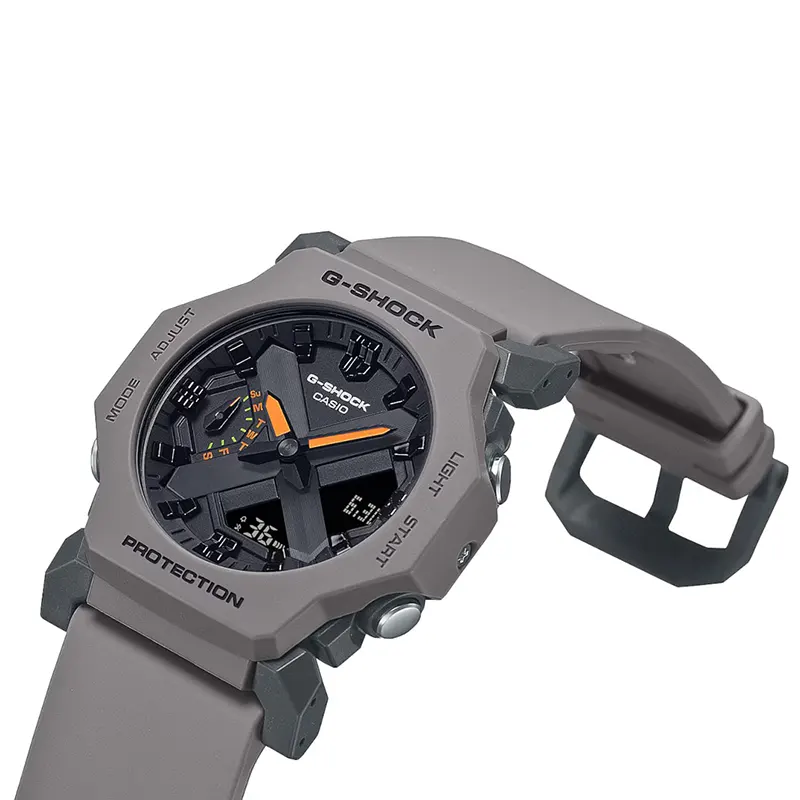 Casio G-Shock Grey Dial Analog Digital Men's Watch- GA-2300-8A